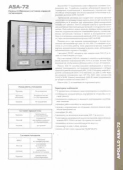 Буклет Панель отображения состояния охранной сигнализации ASA-72, 55-360, Баград.рф
